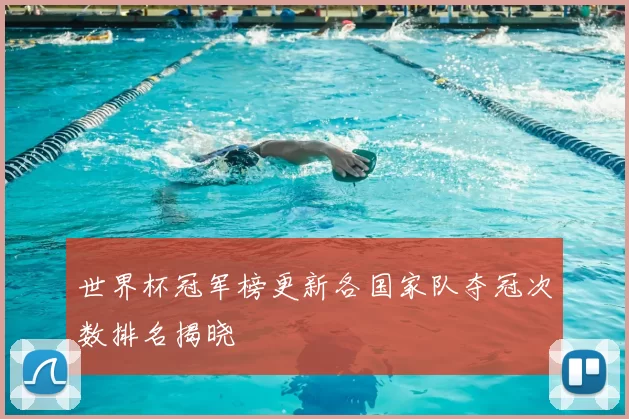 世界杯冠军榜更新各国家队夺冠次数排名揭晓